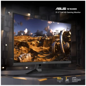 Asus TUF Gaming VG328H1B 31.5 Inch Full HD Curved HDMI VGA PC Audio Input Gaming Monitor