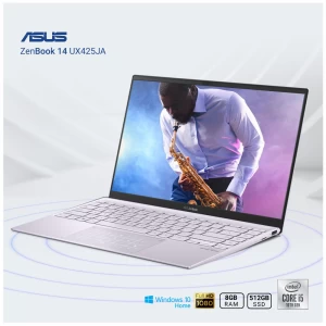 Asus ZenBook 14 UX425JA Intel Core i5 1035G1 14 Inch FHD Display Lilac Mist Laptop