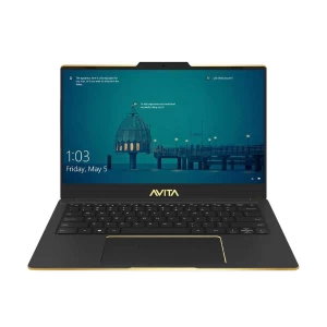 Avita LIBER V Intel Core i5 10210U 14 Inch FHD Display Golden Matt Black Laptop