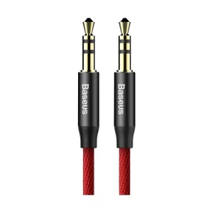 Baseus 3.5mm Male to Male Red-Black Audio Cable # CAM30-C91