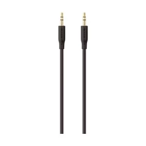 Belkin 3.5mm Male to Male 2 Meter Audio Black Cable # F3Y117BT2M