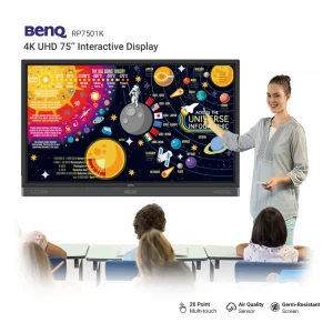 Benq RP7501K 4K UHD 75 inch Education Interactive Flat Panel Display
