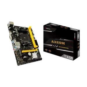 Biostar A320MH DDR4 AMD AM4 Socket for AMD Ryzen Series Processor Motherboard