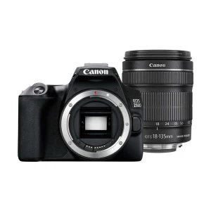 Canon EOS 250D Black Camera Body EFS 18-135mm f/3.5-5.6 IS USM Lens