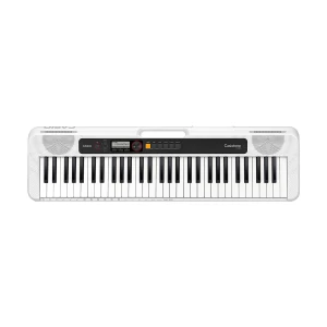 Casio CT-S200WE White Musical Digital Portable Standard Keyboard Piano with Adapter