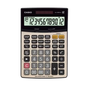 Casio DJ-220D Plus Check & Recheck Desktop Calculator #CB156