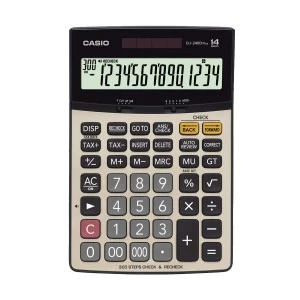 Casio DJ-240D Plus Check & Recheck Desktop Calculator #CB157