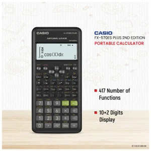 CASIO FX-570ES PLUS 2nd Edition Scientific & Graphing Calculator #C82