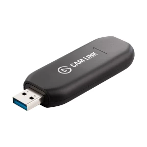 Corsair Elgato Cam Link 4K (Broadcast Live, Record via DSLR, Camcorder, or Action cam, 1080p60 or 4K at 30 fps, Compact HDMI Capture Device, USB 3.0) #10GAM9901