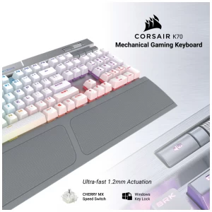Corsair K70 RGB MK.2 SE Wired Mechanical (CHERRY MX Speed Switch) RGB Backlight Gaming Keyboard #CH-9109114-NA