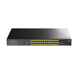 Cudy GS1028PS2 24 Port Gigabit Unmanaged PoE+ Switch with 2 Gigabit SFP Ports