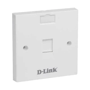 D-Link White Face Plate (Single Port) #NFP-0WHI11