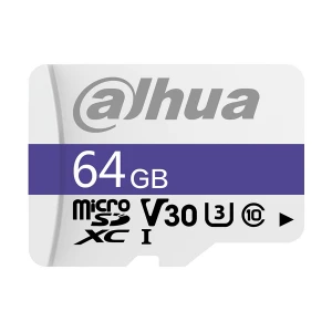 Dahua C100 64GB MicroSDXC UHS-I U3 Class 10 V30 Memory Card Without Adapter #DHI-TF-C100/64GB