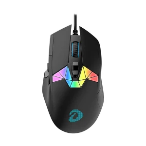 Dareu A980 RGB Wired Black Gaming Mouse With 8KHz TFT Color Display