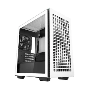 Deepcool CH370 WH Mid Tower Micro ATX  White Gaming Casing