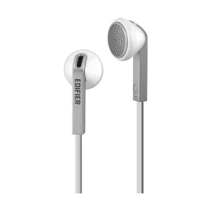 Edifier H190 Hi-Fi Sound Comfortable Fit Wired White Silver Earphones