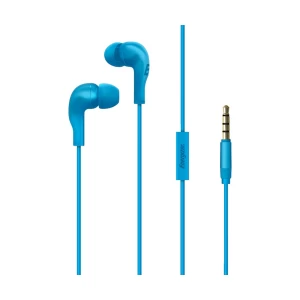 Energizer CIA5 In-ear Wired One Button Blue Earphone #CIA5BL