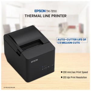 Epson TM-T81III POS Printer (LAN, DK) #C31CH26542