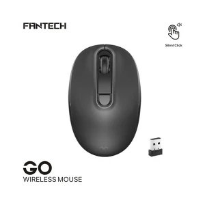 Fantech Go W192 Silent Wireless Black Optical Mouse