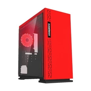 Gamemax H-605-RD Mid Tower Red Gaming Casing