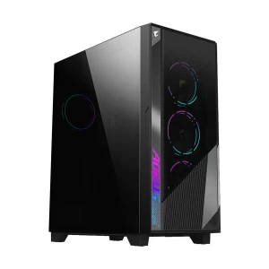 Gigabyte AORUS C500 GLASS RGB Mid Tower Black E-ATX Gaming Desktop Casing #GB-AC500G