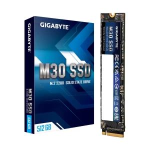 Gigabyte M30 512GB PCIe 3.0 x4 NVMe 1.3 M.2 2280 SSD #GP-GM30512G-G512