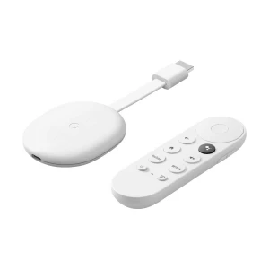 Google Chromecast with Google TV (Snow) (4K and HDR Capable) #GA01919-US