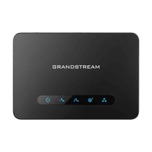 Grandstream HT812 Analog Telephone Adapter (2 SIP profiles through 2 FXS ports and dual Gigabit ports)