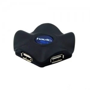 Havit USB Male to Quad USB Female Black Hub # H11
