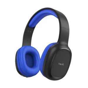 Havit H2590BT Multi-Function Bluetooth Blue Headphone