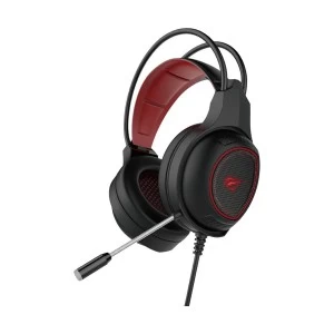 Havit HV-H2239D 3.5mm Audio Jack+USB Black-Red Gaming Headphone