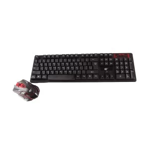 Havit Black Wireless Gaming Keyboard & Mouse Combo with Bangla # KB585GCM