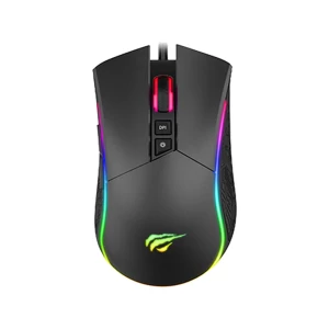Havit MS1001S USB Black RGB Backlit Wired Gaming Mouse