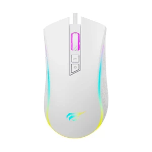 Havit MS1034 RGB Backlit Programmable White Gaming Mouse