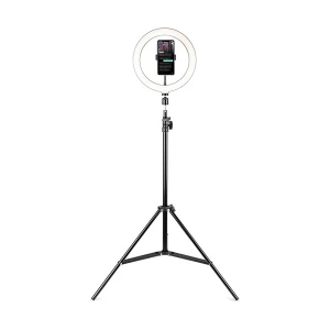 Havit ST7012 Pro Phone Holder with 10-inch LED Selfie Ring Light & Tripod Stand