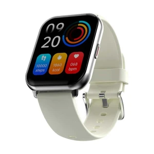 Hifuture Future Fit Zone2 Bluetooth Calling Silver Smart Watch #6M