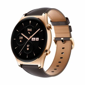 Honor Watch GS3 Classic 45.9mm Amoled Display Classic Gold Bluetooth Calling Smart Watch #6M