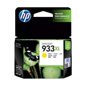 HP 933XL High Yield Yellow Original Ink Cartridge ( CN056AA)