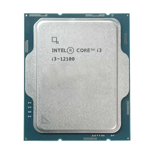 Intel 12th Gen Alder Lake Core i3 12100 Processor (OEM/Tray) (Bundle with PC)