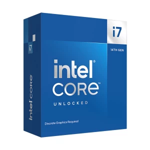 Intel Core i7 14th Gen Raptor Lake Refresh 14700KF Up to 5.60GHz 20 Core LGA1700 Socket Processor (Fan Not Included-Without GPU) (Bundle with PC)