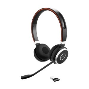 Jabra Evolve 65 SE DUO Black Bluetooth Headphone