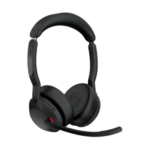 Jabra Evolve2 55 Link380c MS Stereo Bluetooth Black Headphone #25599-999-899