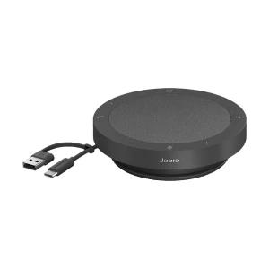 Jabra Speak2 55 Bluetooth or USB Portable Black Speakerphone