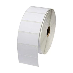 K2 38mm x 25mm, (1.5-01 inch) Direct Thermal Label Roll 1 Up Single-1000 PCs