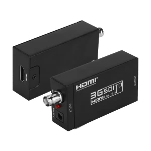 K2 Detech SDI Female to HDMI Female Black Audio & Video HDMI Converter