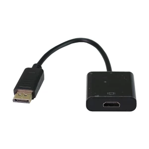 K2 DisplayPort Male to HDMI Female Black Converter