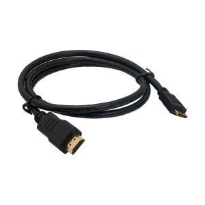 K2 HDMI Male to Mini HDMI Male, 1.5 Meter, Black Cable
