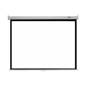 K2 Media View 120 Inch x 120 Inch Electric Wall Projector Screen