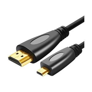 K2 Micro HDMI Male to HDMI Male 1.5 Meter Black Cable