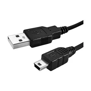 K2 USB Male to Mini USB, 1.5 Meter, Black Camera Cable